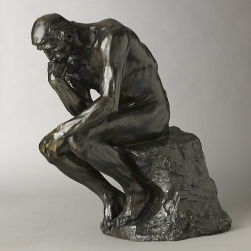 Affiche de Le penseur d'Auguste Rodin